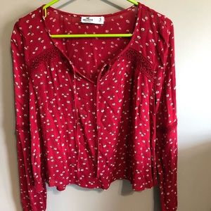 Long sleeve blouse